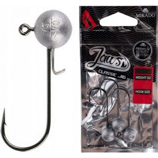 MIKADO GŁÓWKA JAWS CLASSIC JIG 25g nr 4/0