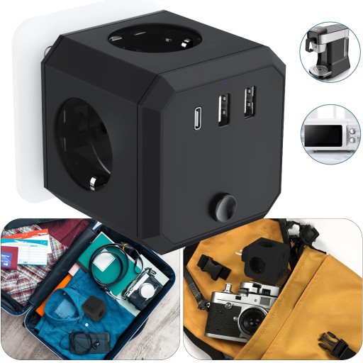 WTYCZKA DO GNIAZDA GNIAZDO WIELOKROTNE GNIAZDO USB C ADAPTER GNIAZDA 7W1