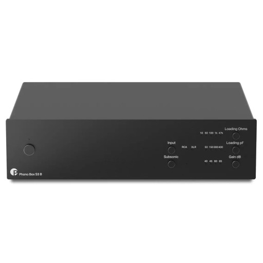 PRO-JECT PHONO BOX S3 B PRZEDWZMACNIACZ MM/MC XLR