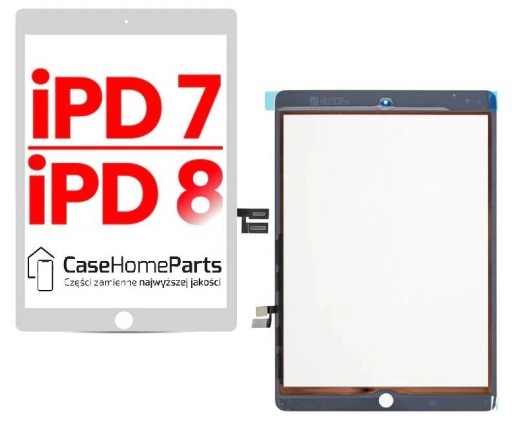 Ekran dotyk front digitizer szyba ekran do LCD Apple iPad 7 / iPad 8 10.2