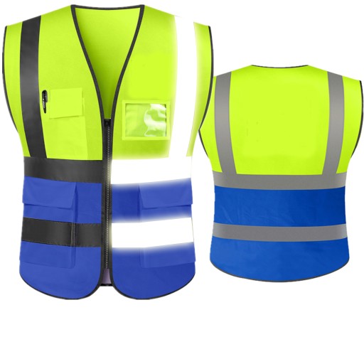 Hi Visibility Reflective Safety Vest With Reflecti