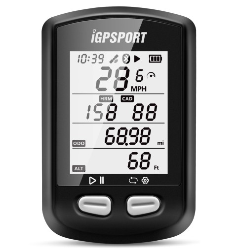 Licznik komputer rowerowy GPS iGPSport iGS10S ANT+