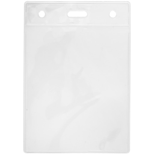 HOLDER etui na identyfikator PVC pokrowiec PIONOWY