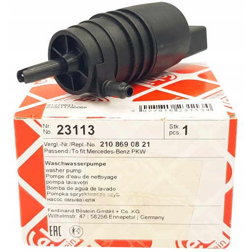 MERCEDES C208 C209 W202 W203 POMPA SPRYSKIWACZA