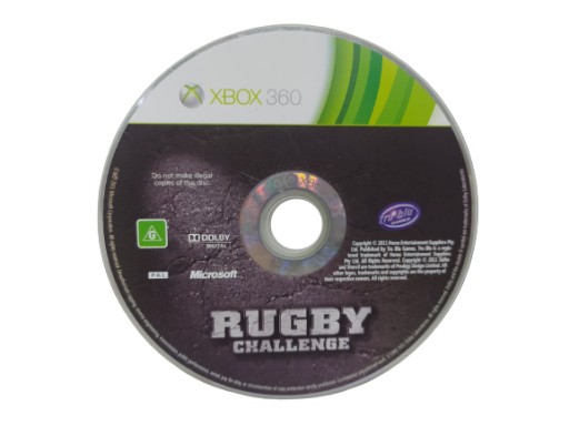 Rugby Challenge XBOX 360