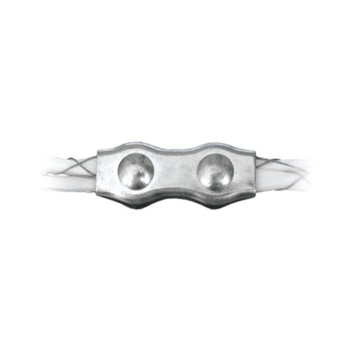 Łącznik metalowy do drutu i plecionki - CLIP 4mm