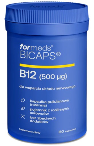 FORMEDS WITAMINA B12 b-12 METYLOKOBALAMINA 500mcg