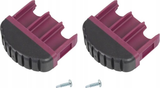 KRAUSE Stopki do drabin Corda 71,5x20 mm(2szt)
