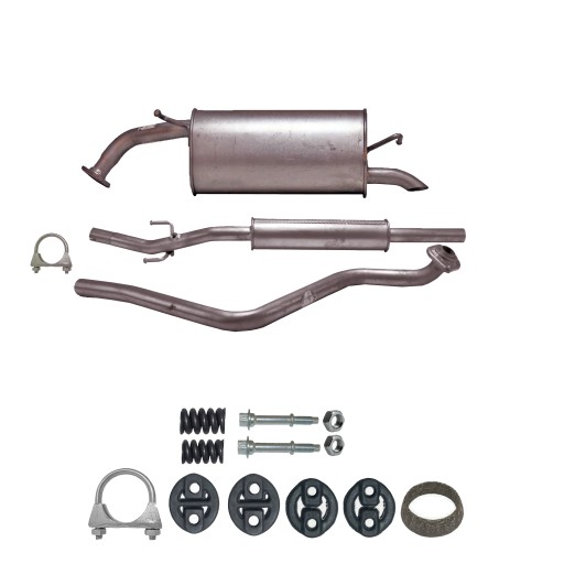 Tłumiki komplet Toyota Yaris (P1) 1.0 1999-