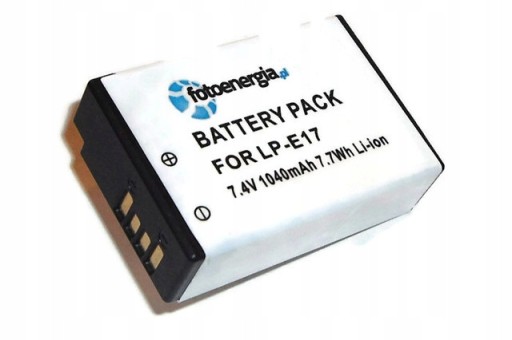 Bateria do Canon LP-E17 LC-E17 7,4V 1040mAh /7,7Wh