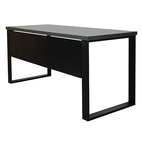 BIURKO ,,ORION'' LOFT 140CM WYTRAWNY SZARY KAMIEŃ PRODUKT POLSKI