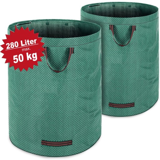 2x TORBA OGRODOWA WOREK NA LIŚCIE ODPADY OGRODOWE