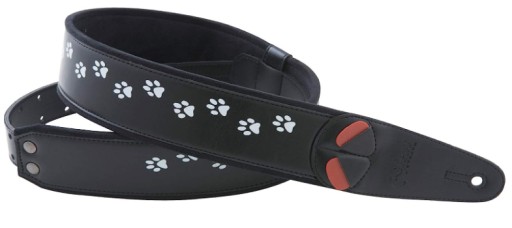 RightOn Straps Cat Black - Pasek do Gitary