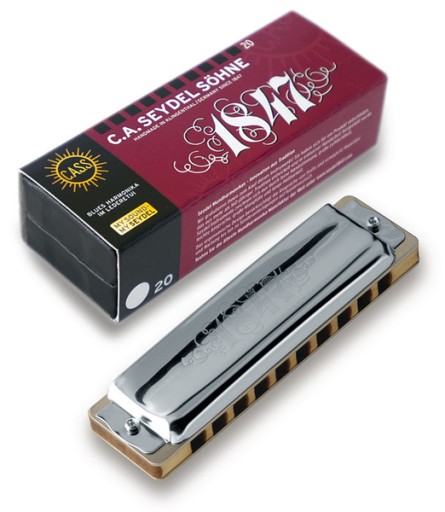 SEYDEL BLUES 1847 CLASSIC C 16201C HARMONIJKA DIATONICZNA 10-OTWOROWA C-DUR