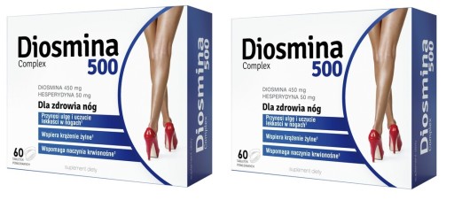 Diosmina 500 Complex 60 tabletek