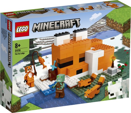 LEGO MINECRAFT SIEDLISKO LISÓW 21178
