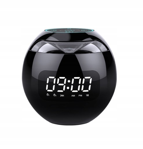 Cyfrowy budzik LED RADIO GŁOŚNIK BLUETOOTH LED 4W1