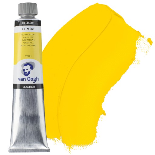Farba Olejna VAN GOGH artystyczna Talens 200ml AZO ŻÓŁTY JASNY 268