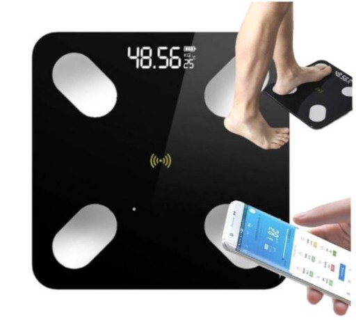 WAGA ŁAZIENKOWA SMART BLUETOOTH INTELIGENTNA ANALITYCZNA
