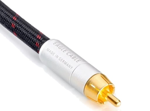 Kabel przewód do Subwoofera 1xRCA RCA 3m Eagle
