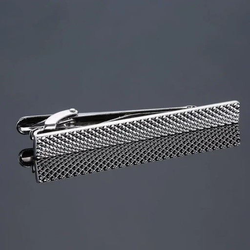 Classic Matte Tie Bar Men Jewelry Simple Brushed