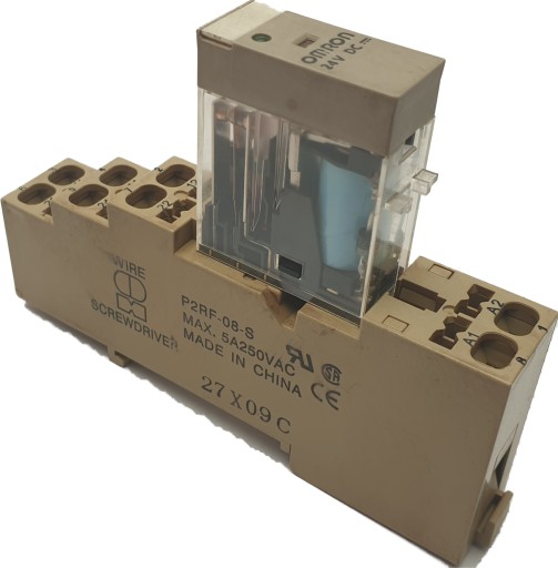 przkaźnik OMRON G2R-2-SND(S) 24VDC + P2RF-08-S