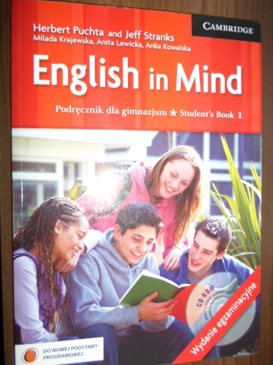 English in Mind 1 Student's Book + CD H. Puchta