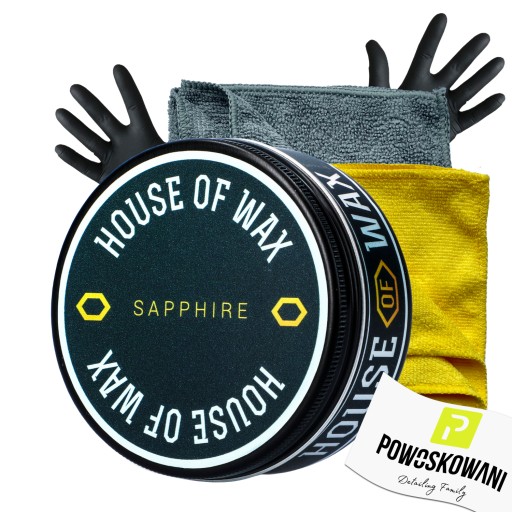 House of Wax Sapphire 100 ml Wosk Samochodowy do Auta Carnauba 40%
