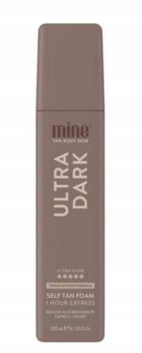 MineTan Ultra Dark Pianka Samoopalacz 200ml