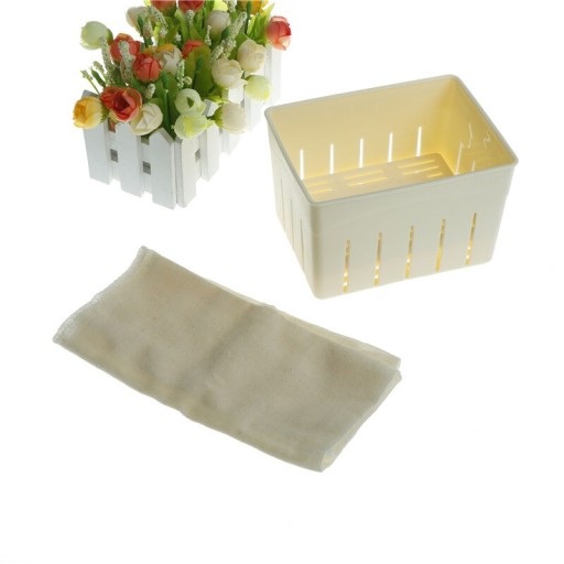1 zestaw DIY domowe Tofu Press-Maker Mold Box plas