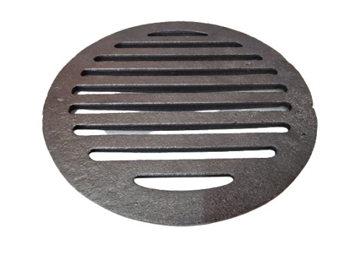 Ruszt żeliwny wkład do pieca koza fi 25,5 cm