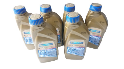 OLEJ PRZEKŁADNIOWY RAVENOL CVT FLUID 6L