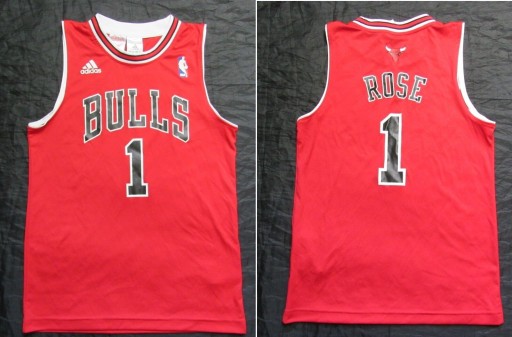 Derrick Rose ADIDAS Chicago Bulls NBA oryginalna dla dziecka 12lat 152cm