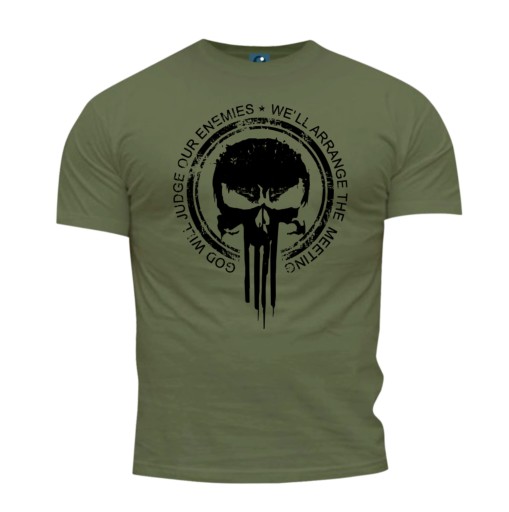 T-shirt Koszulka WOJSKOWA PUNISHER KDA80XL