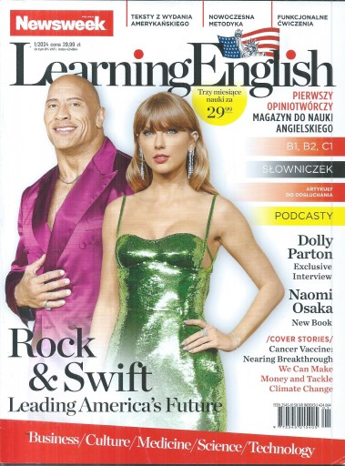 Learning English 1/2024 Rock & Swift Leading America's Future