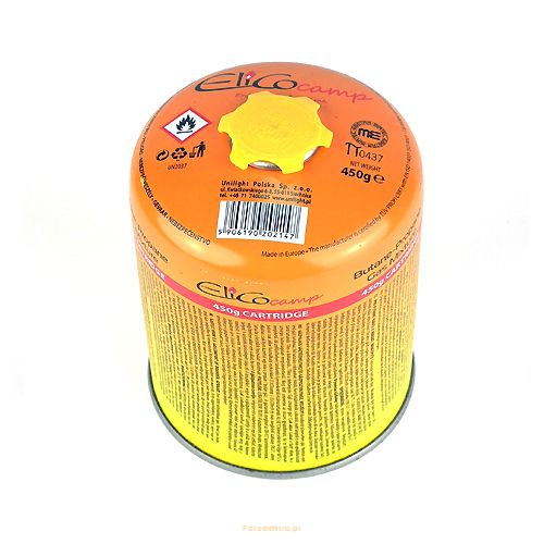 Kartusz Gazowy ElicoCamp 450 g Propan- Butan