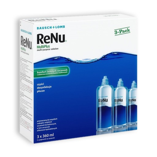 Płyn do soczewek ReNu MultiPlus 3 x 360ml Bausch