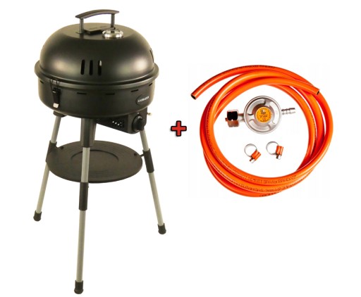 GRILL GAZOWY GASMASTER CMG 01L + wąż + reduktor