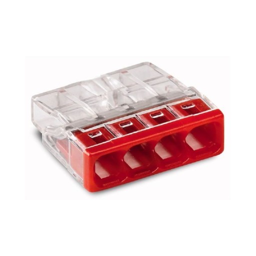 WAGO ZŁĄCZKA COMPACT DO PUSZEK INSTALAC 4x2,5 MINI