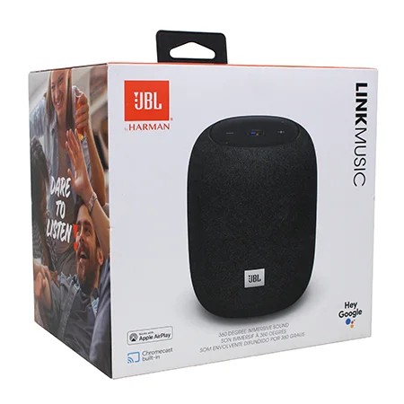 GŁOŚNIK DOMOWY JBL LINK MUSIC ASYSTENT GOOGLE BLUETOOTH Wi-Fi