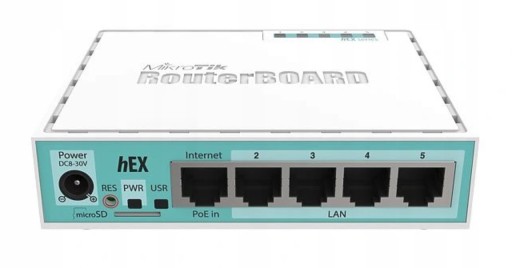 Router przewodowy MikroTik RB750GR3