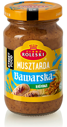 Musztarda bawarska Roleski łagodna 220g