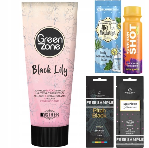 GREEN ZONE BLACK LILY 200 ml + GRATISY