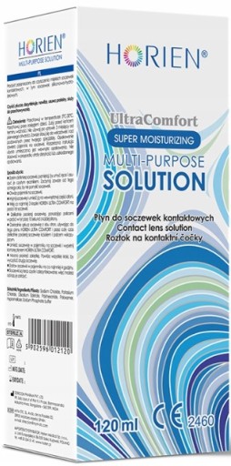 Płyn do soczewek HORIEN ULTRA COMFORT 120 ml