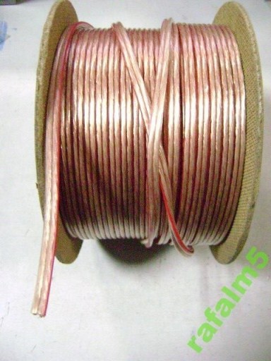 KABEL PRZEWÓD GŁOŚNIKOWY AUDIO 2x1,50mm POLSKI