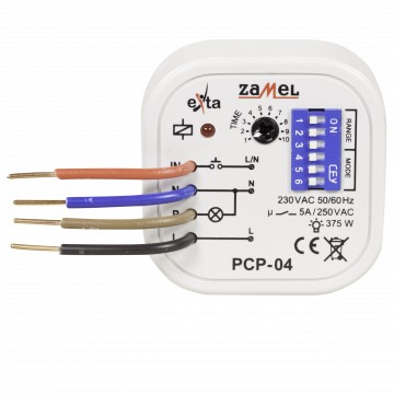 Przekaźnik czasowy dopusz 8 funkcji PCP-04 230V AC