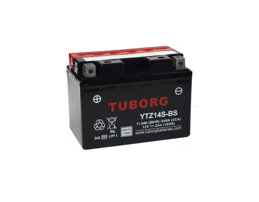 Akumulator moto Tuborg YTZ14S-BS 11.8Ah 240A AGM