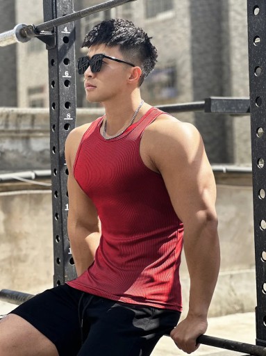 Summer New Men's Cotton Round Neck Oversized Sleev
