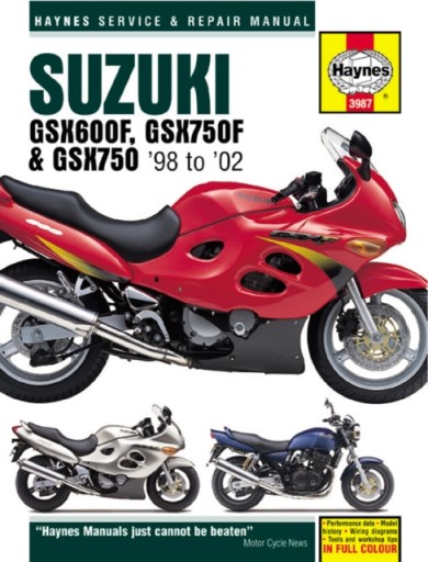 Suzuki GSX600 & 750 HAYNES PUBLISHING