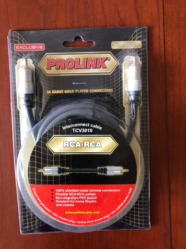 Kabel Coaxial Pro-Link Prolink 1,2 m